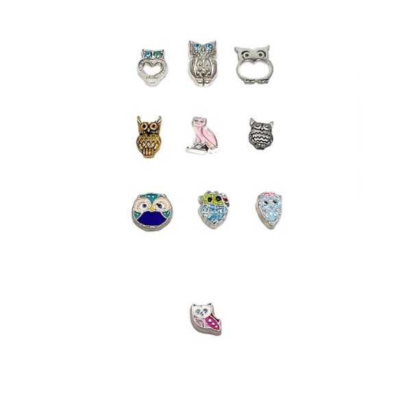 Owl Floating Charms
