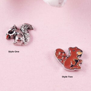 Squirrel Floating Charm