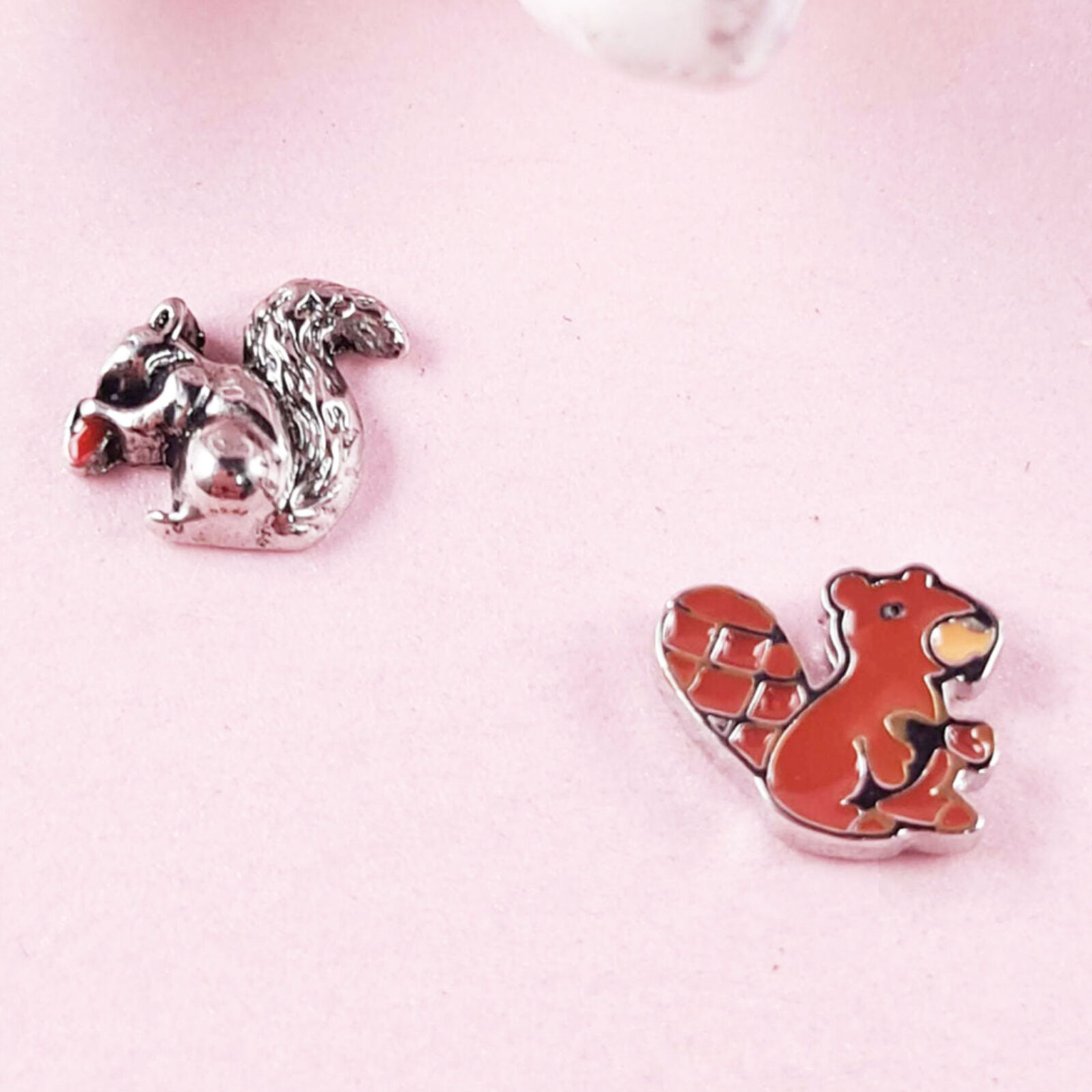 Squirrel Floating Charms
