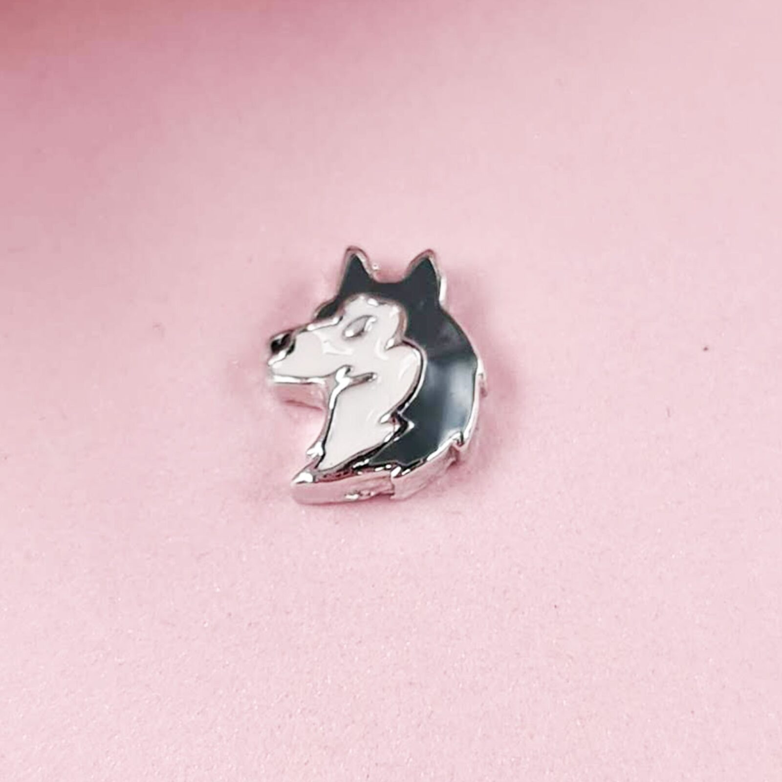 Wolf Floating Charm