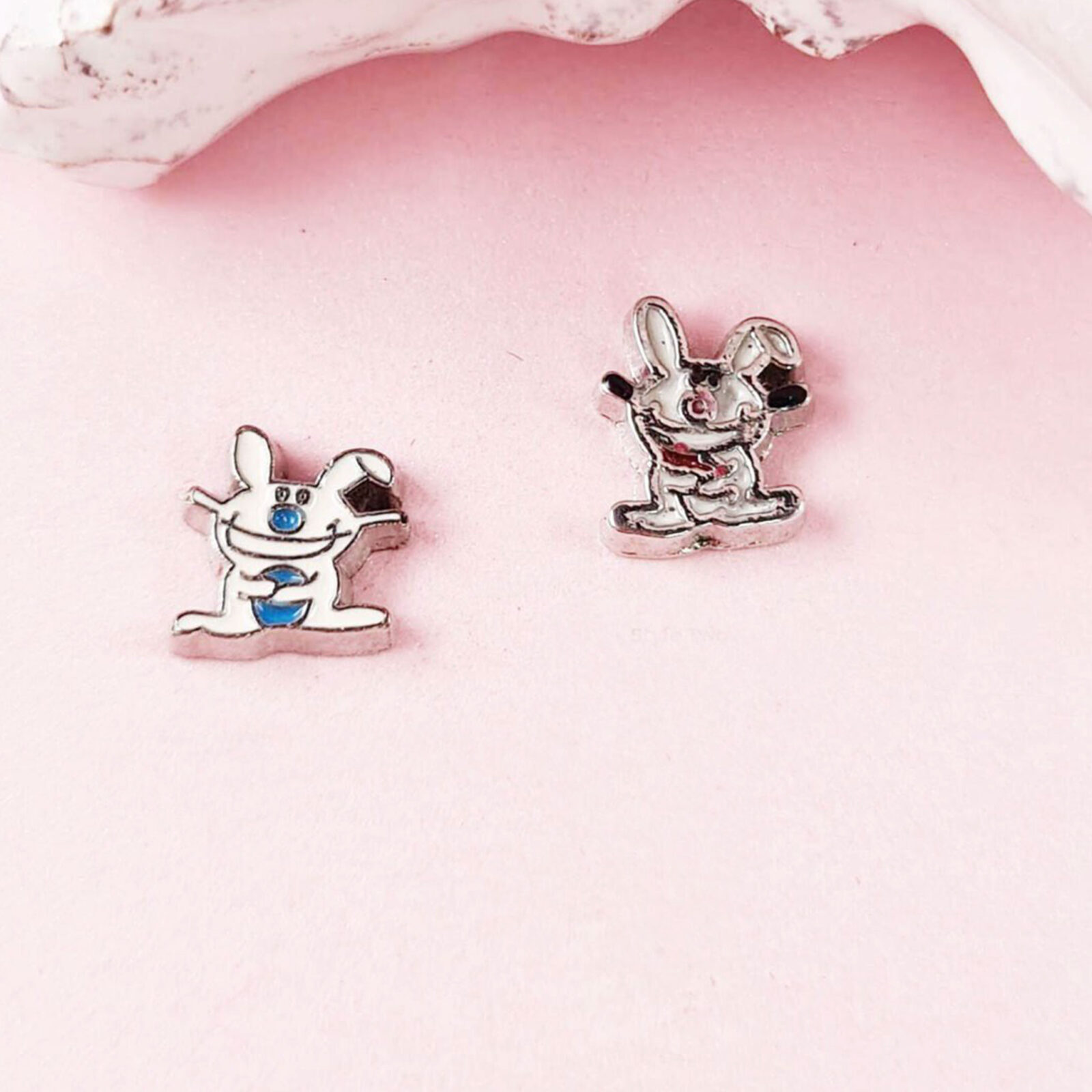 Cartoon Rabbit Floating Charms