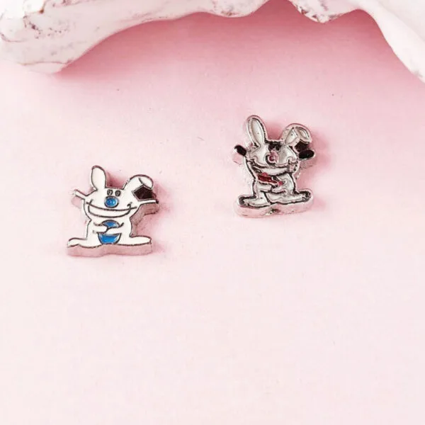 Cartoon Rabbit Floating Charms