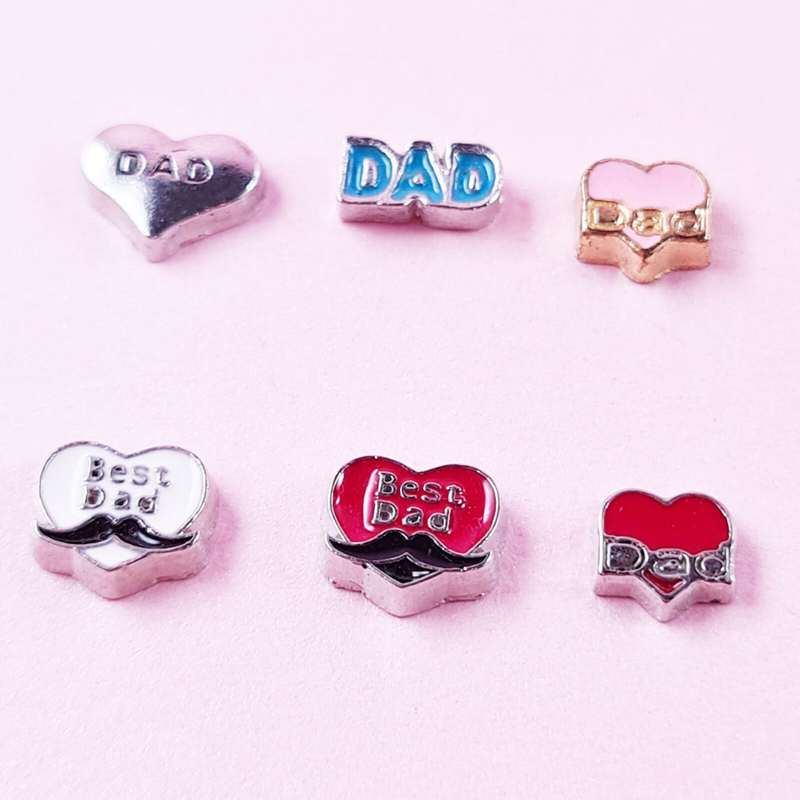 Dad Floating Charms