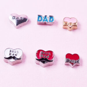 Dad Floating Charms