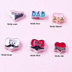Dad Floating Charms