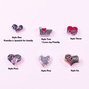 Family Floating Charms