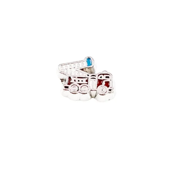 Fire Engine Floating Charm