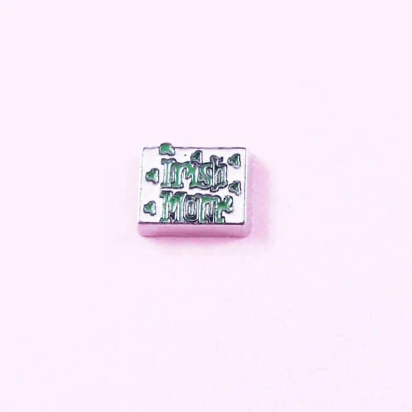 Irish Mom Floating Charm
