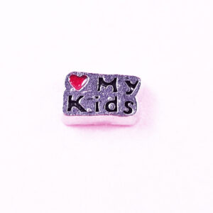 I Love my Kids Floating Charm