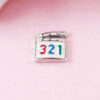 Movie Clapperboard Floating Charm