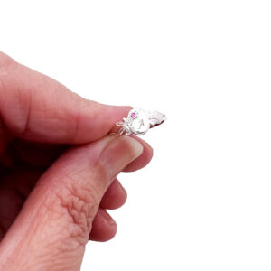 October Birthstone Signet Ring