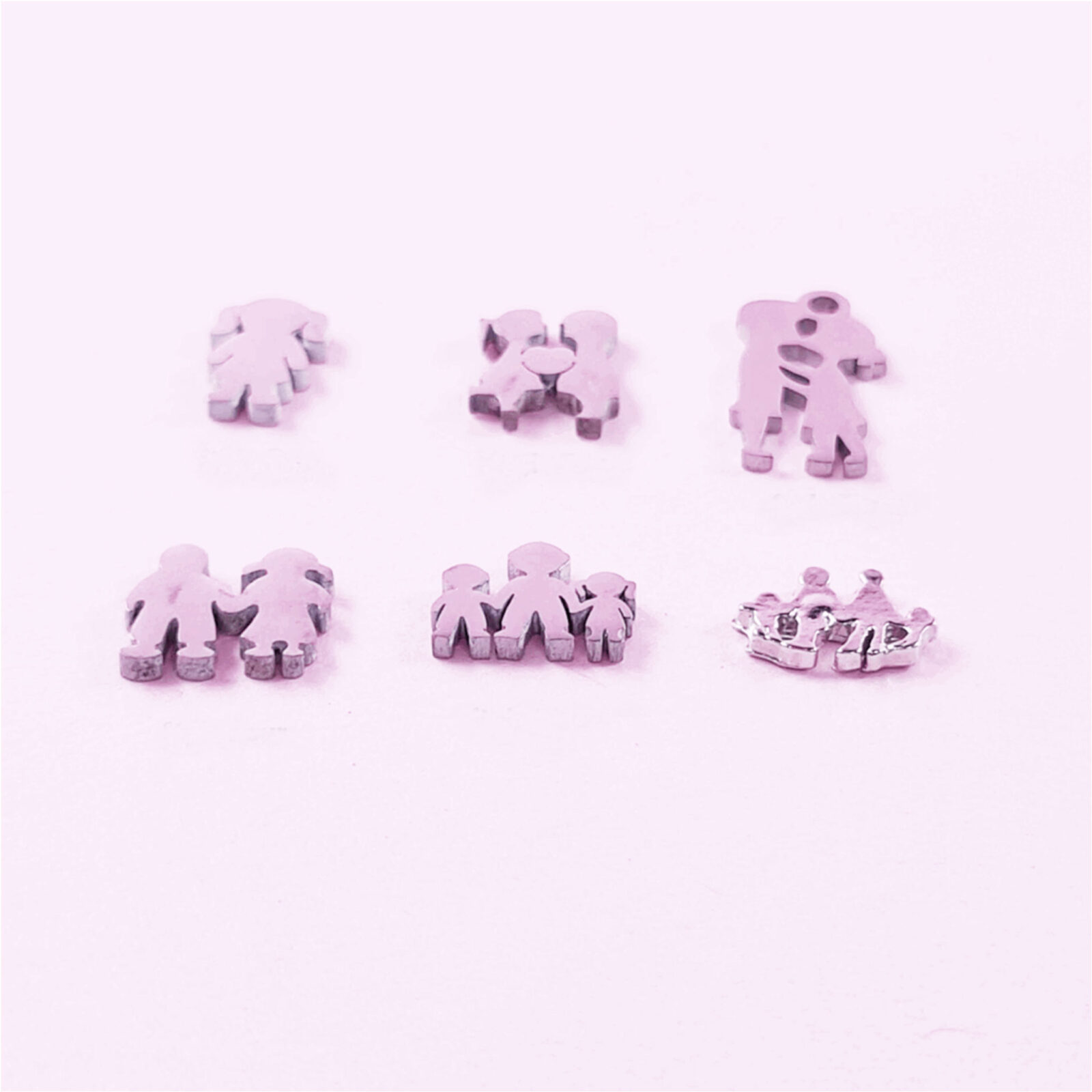 People Floating Charms