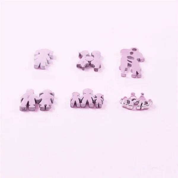 People Floating Charms