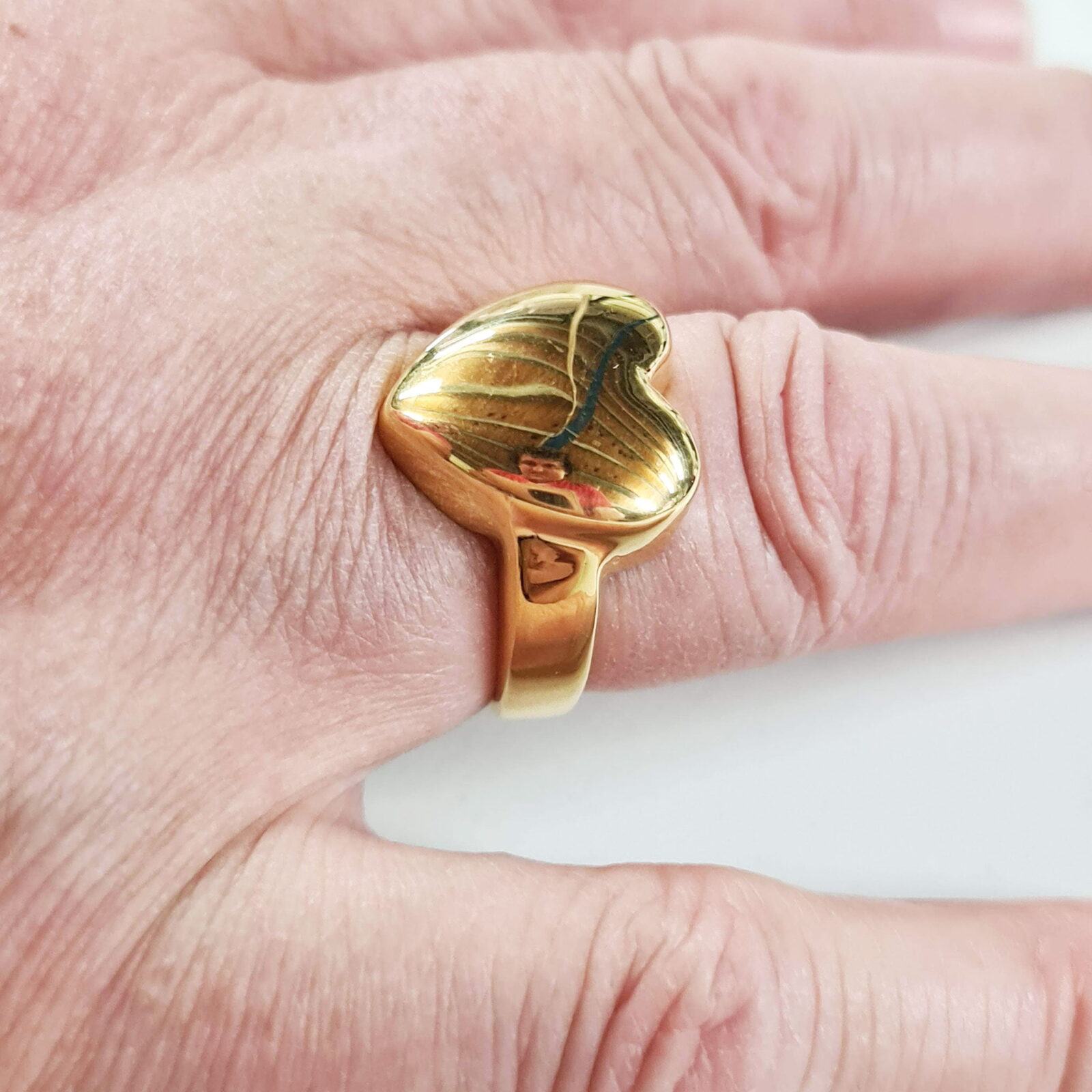 Personalised Heart Ring