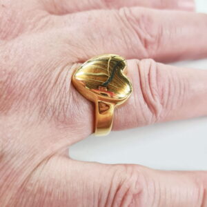 Personalised Heart Ring