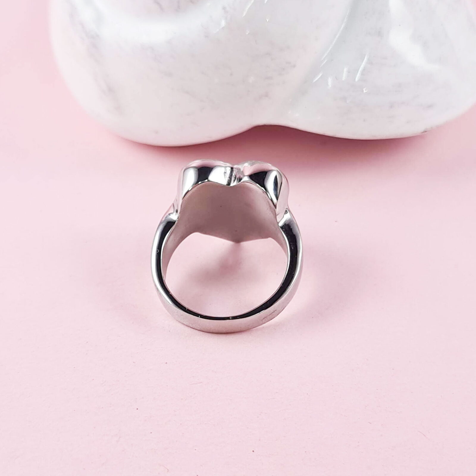 Personalised Heart Ring