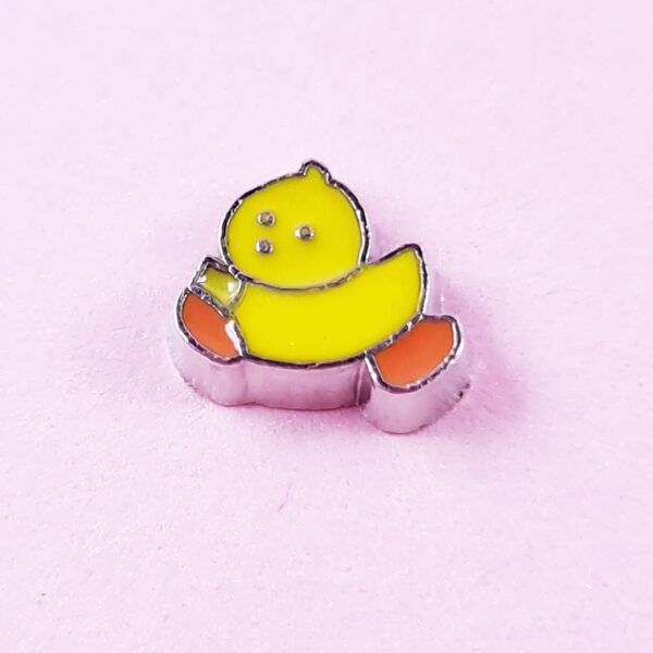 Rubber Ducky Floating Charm