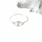 Sterling Silver Oval Signet Ring