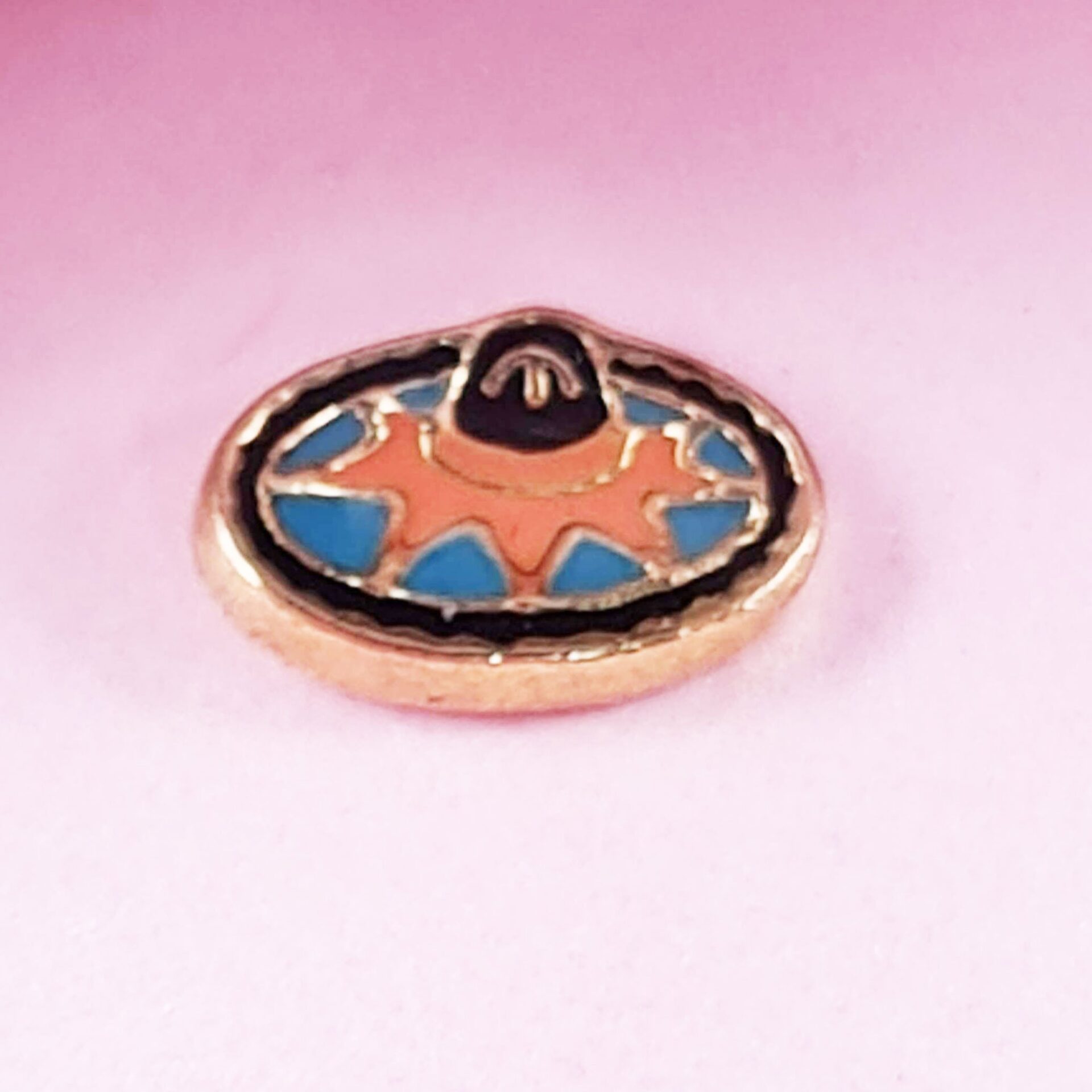Sombrero Floating Charm