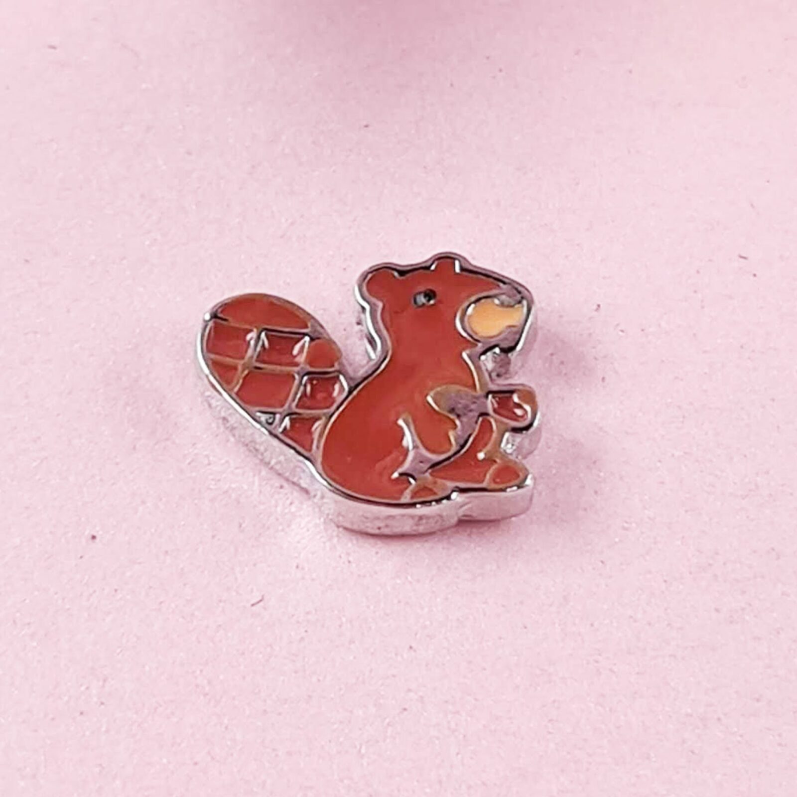 Squirrel Floating Charm