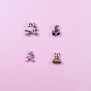 Teddy Bear Floating Charms
