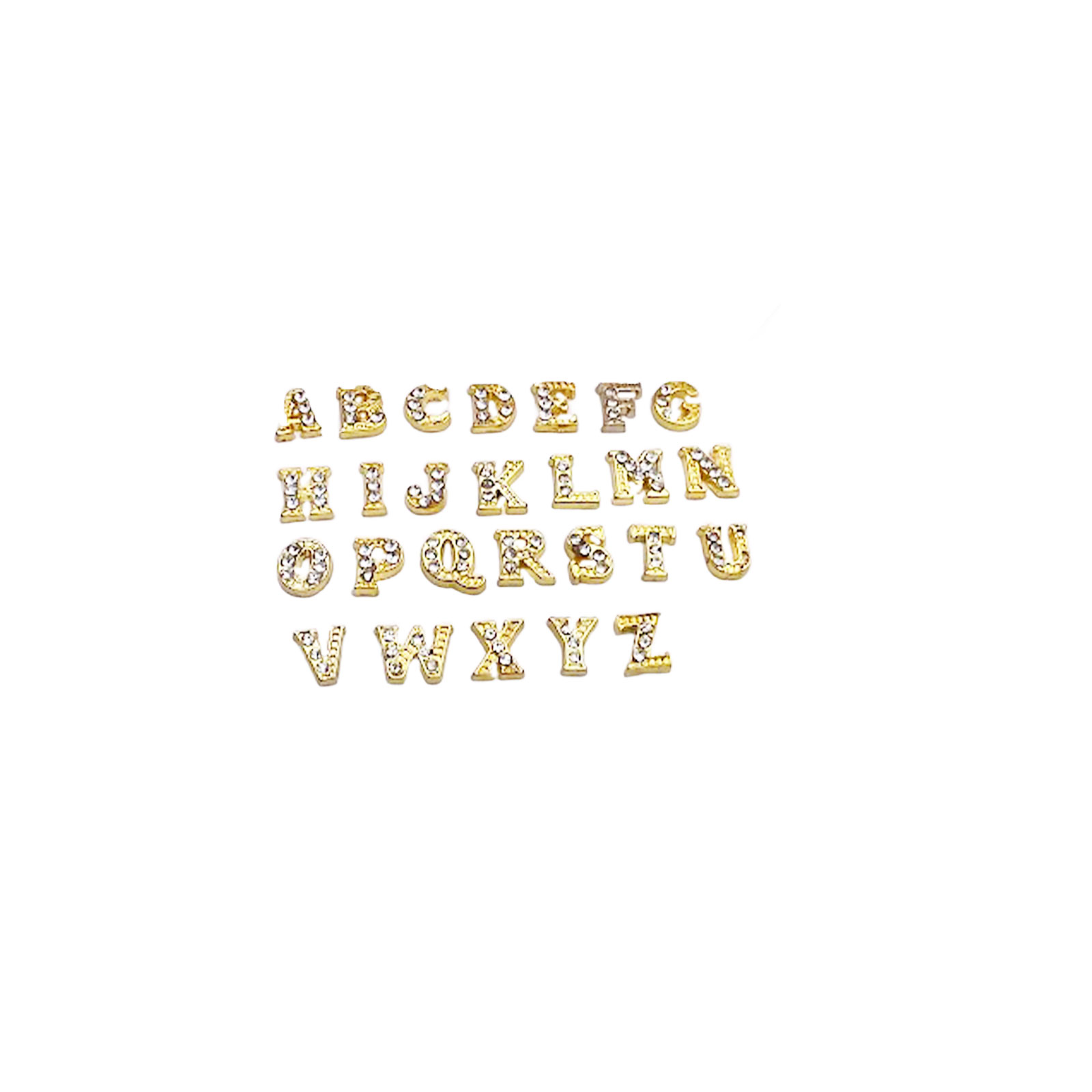 Letter Floating Charms
