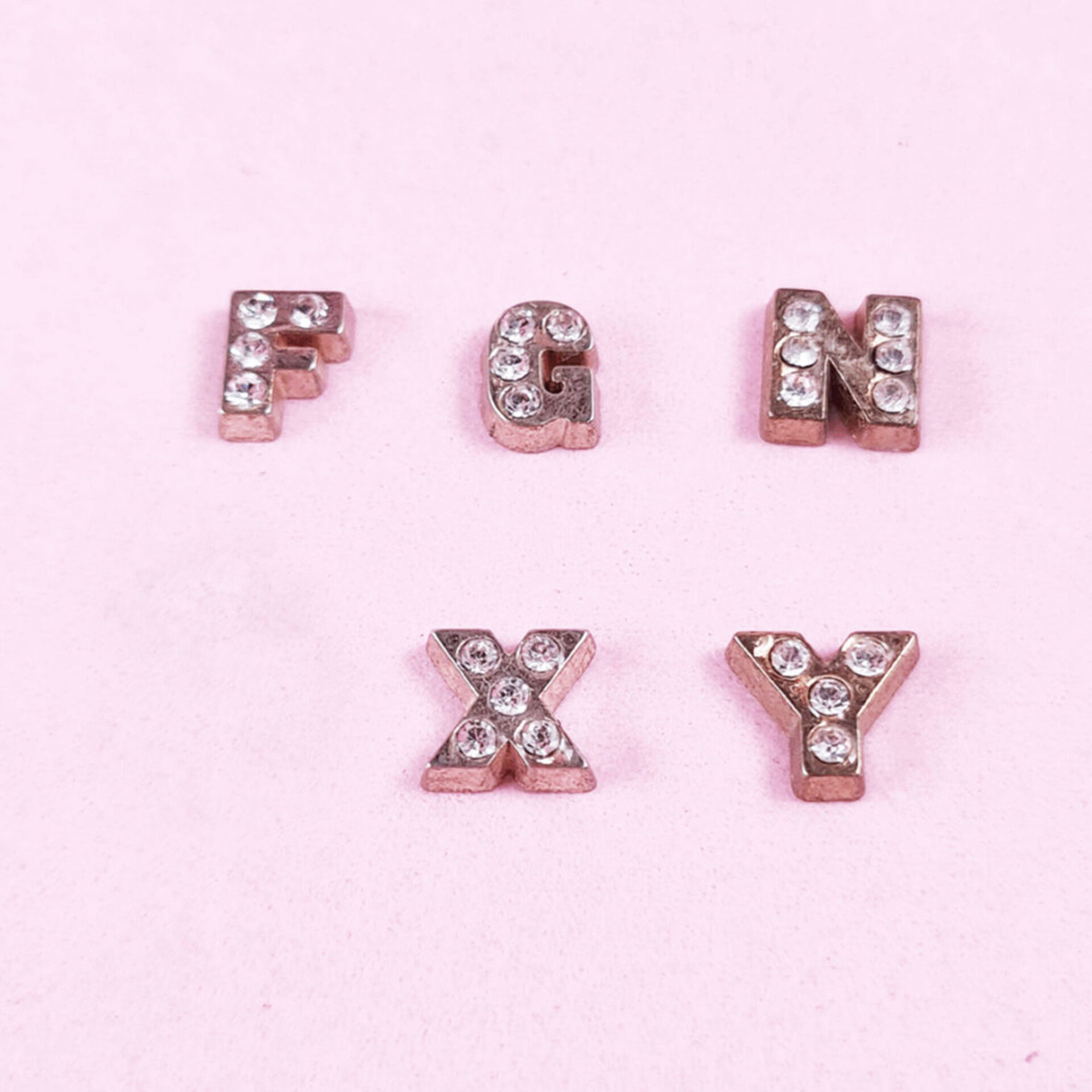 Letter Floating Charms