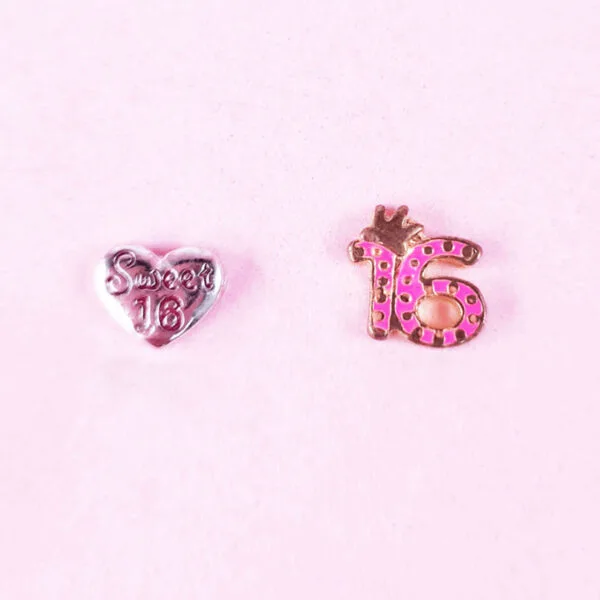 Sixteen Floating Charms