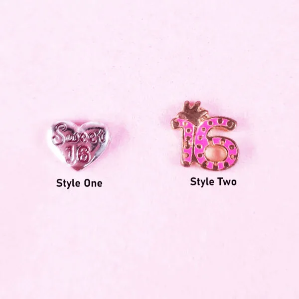 Sixteen Floating Charms