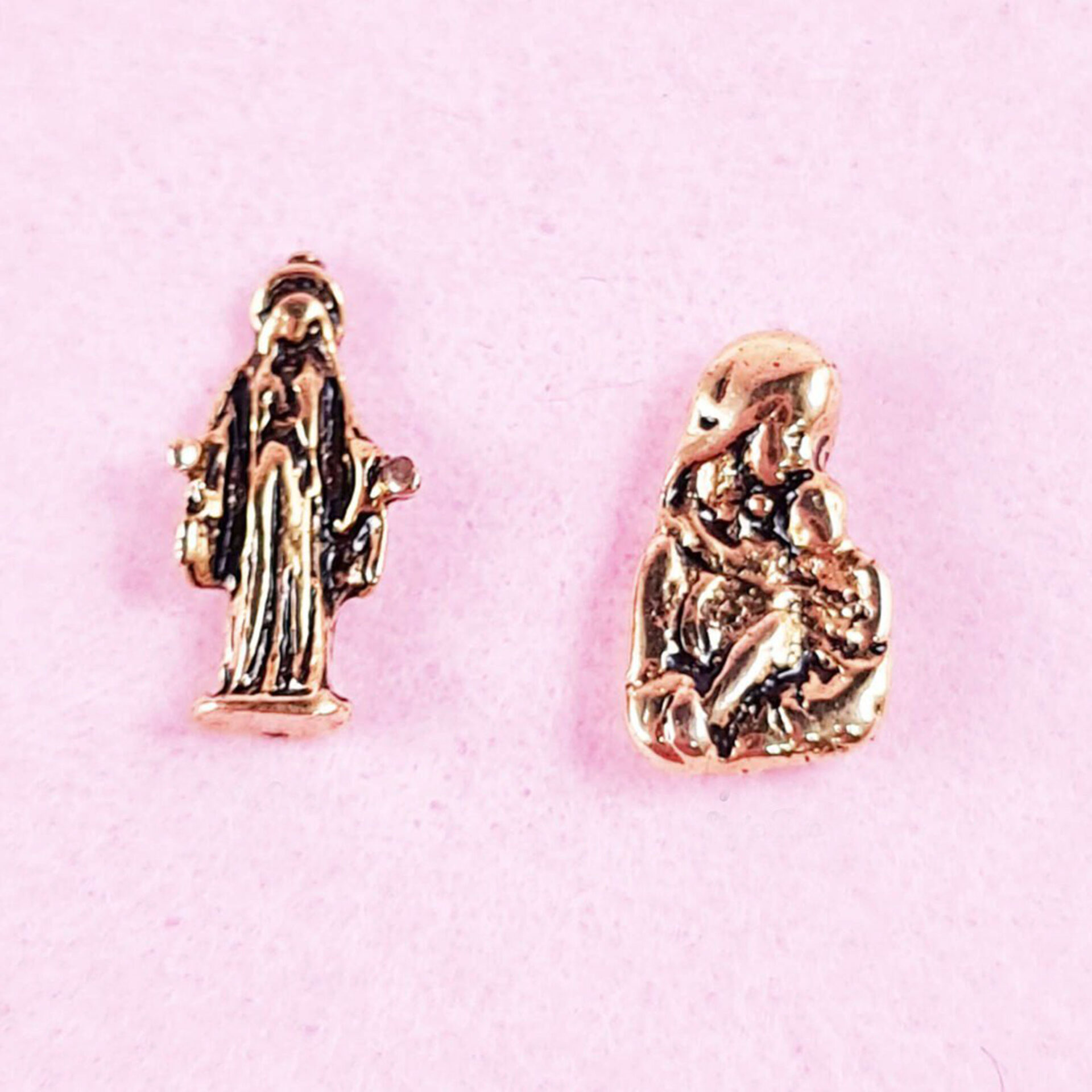 Virgin Mary Floating Charm
