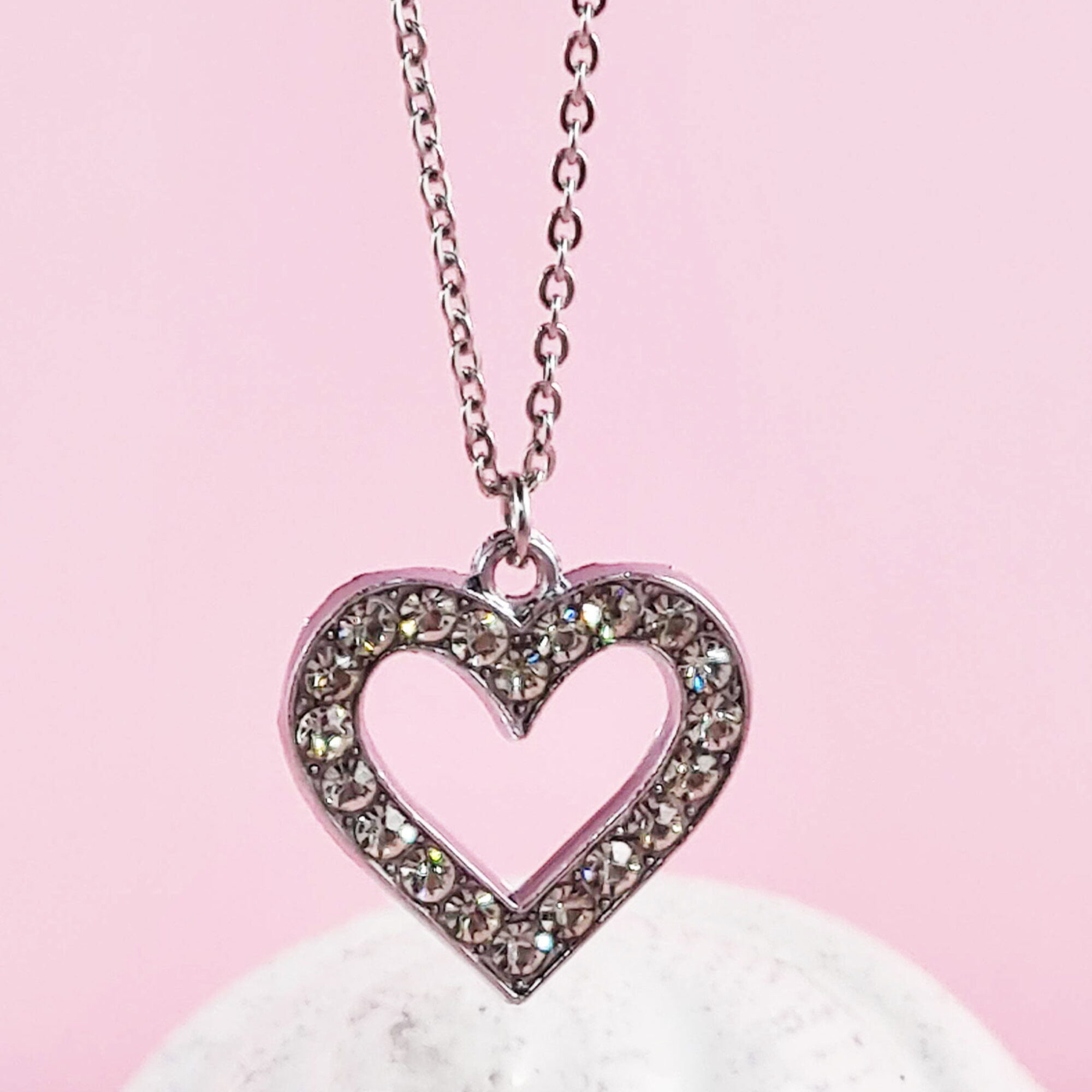 Crystal Heart Necklace