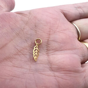 Leaf Necklace Charm