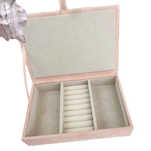 Flower Personalised Jewellery Case Medium 6 Flower Personalised Jewellery Case