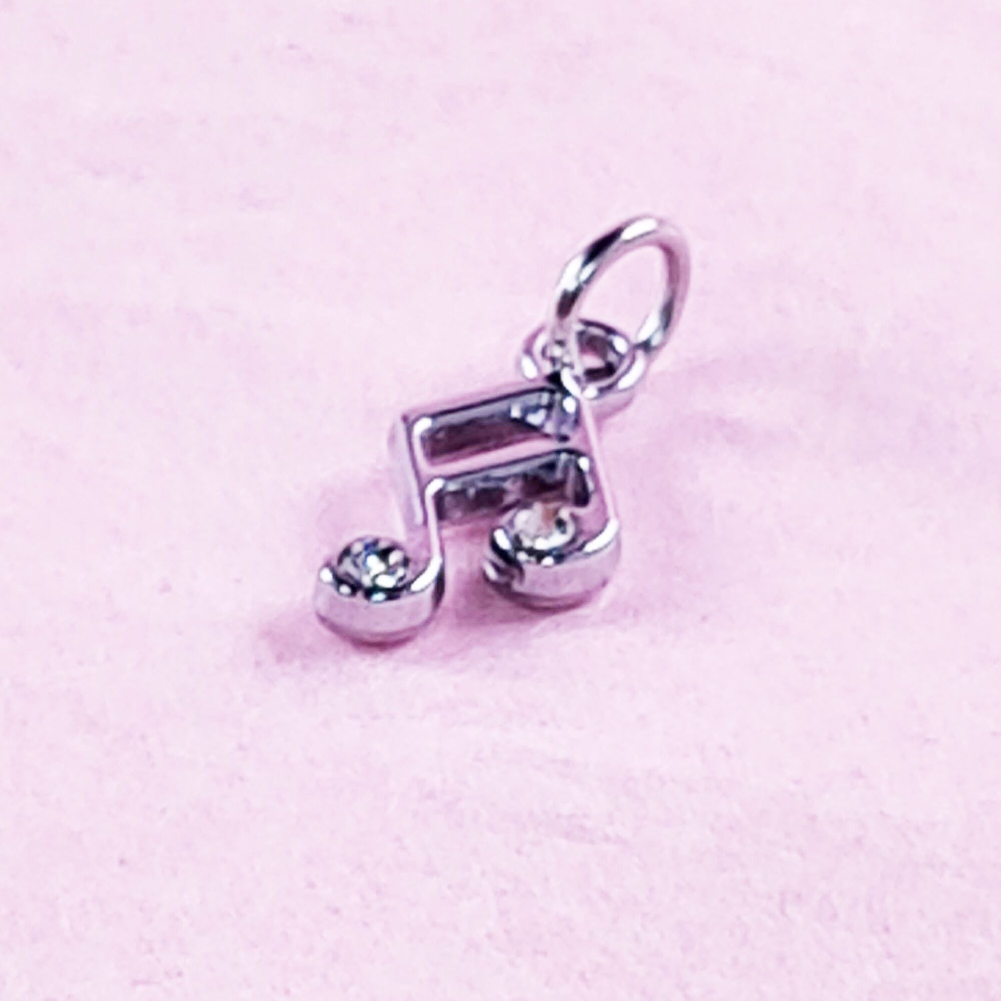 Music Note Necklace Charm