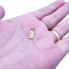 Rectangle Necklace Charm