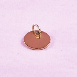 Round Necklace Charm