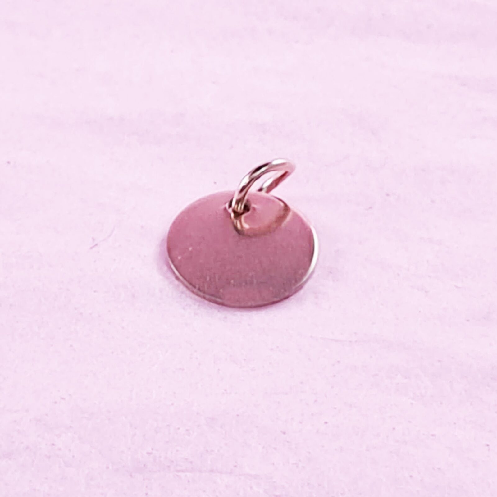 Round Necklace Charm