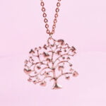 Tree Necklace Gold