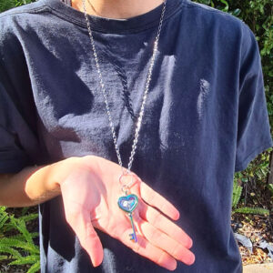 Floating Locket Key