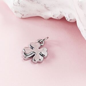 Four Leaf Clover Necklace Charm