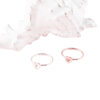 Personalised Heart Rings