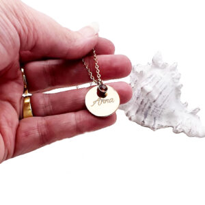 Personalised Disc Necklace
