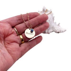 Personalised Disc Necklace