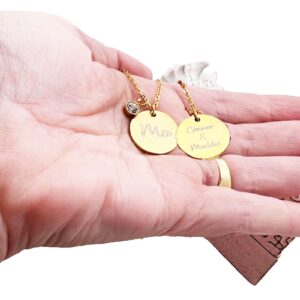 Personalised Disc Necklace