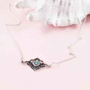 Sterling Silver Tribal Necklace