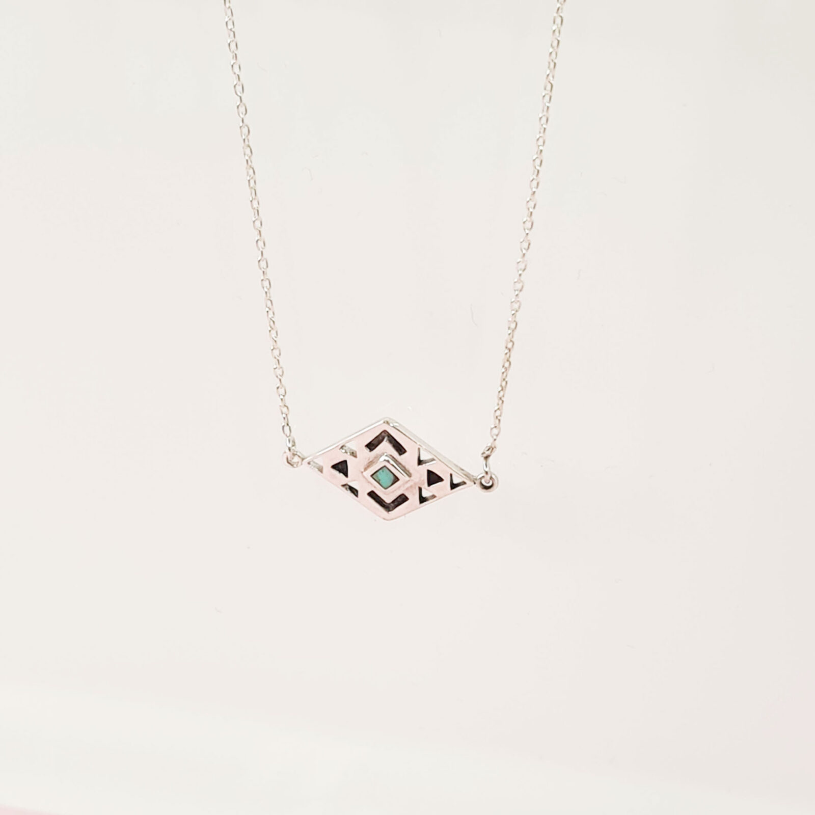 Sterling Silver Tribal Necklace