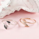 Sterling Silver Ring Feather