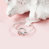 Sterling Silver Ring-Love Knot