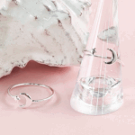 Sterling Silver Ring Star and Moon