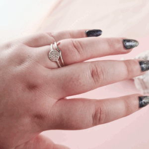 Sterling Silver Ring-Wish Bone